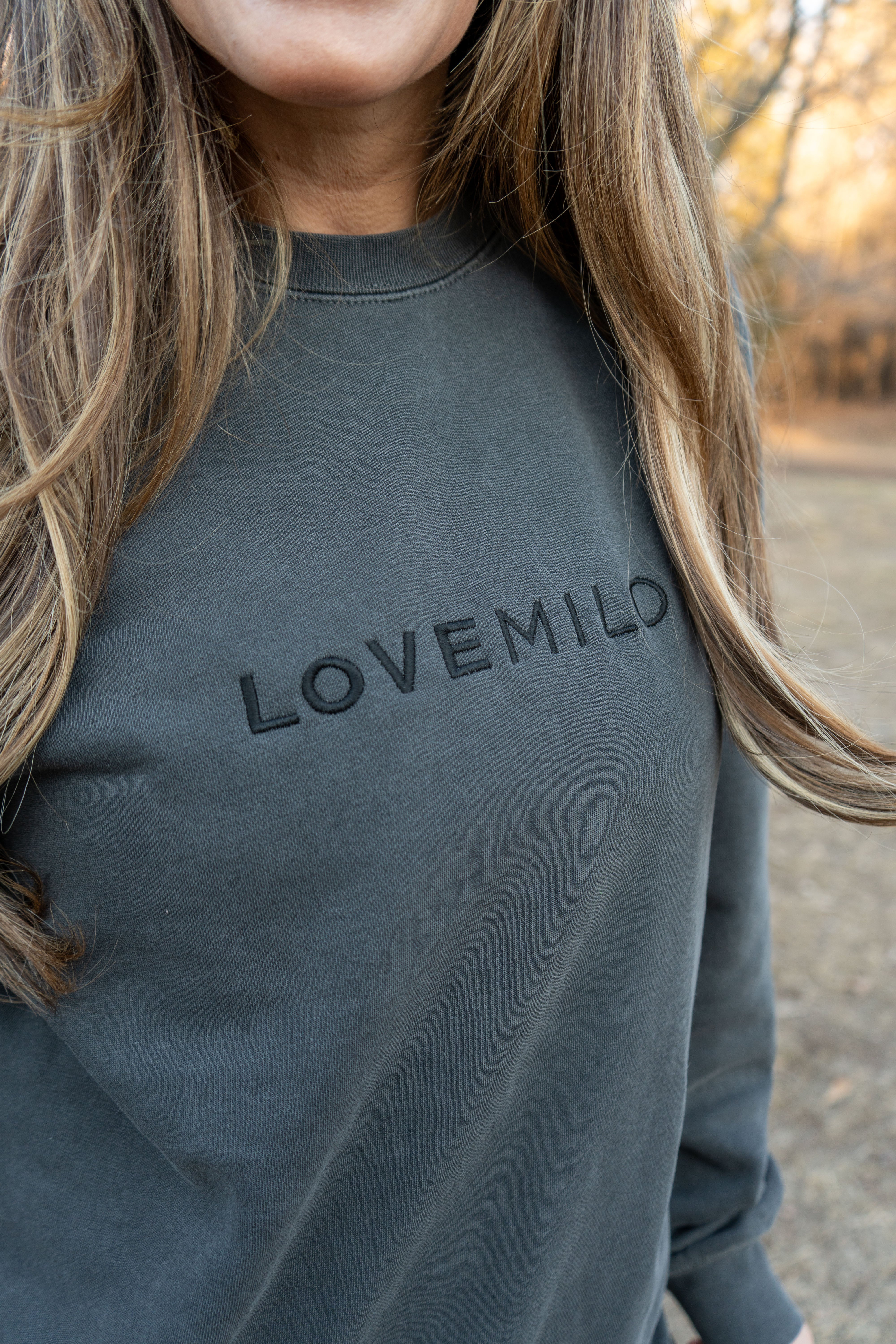 Crewneck - Faded Black