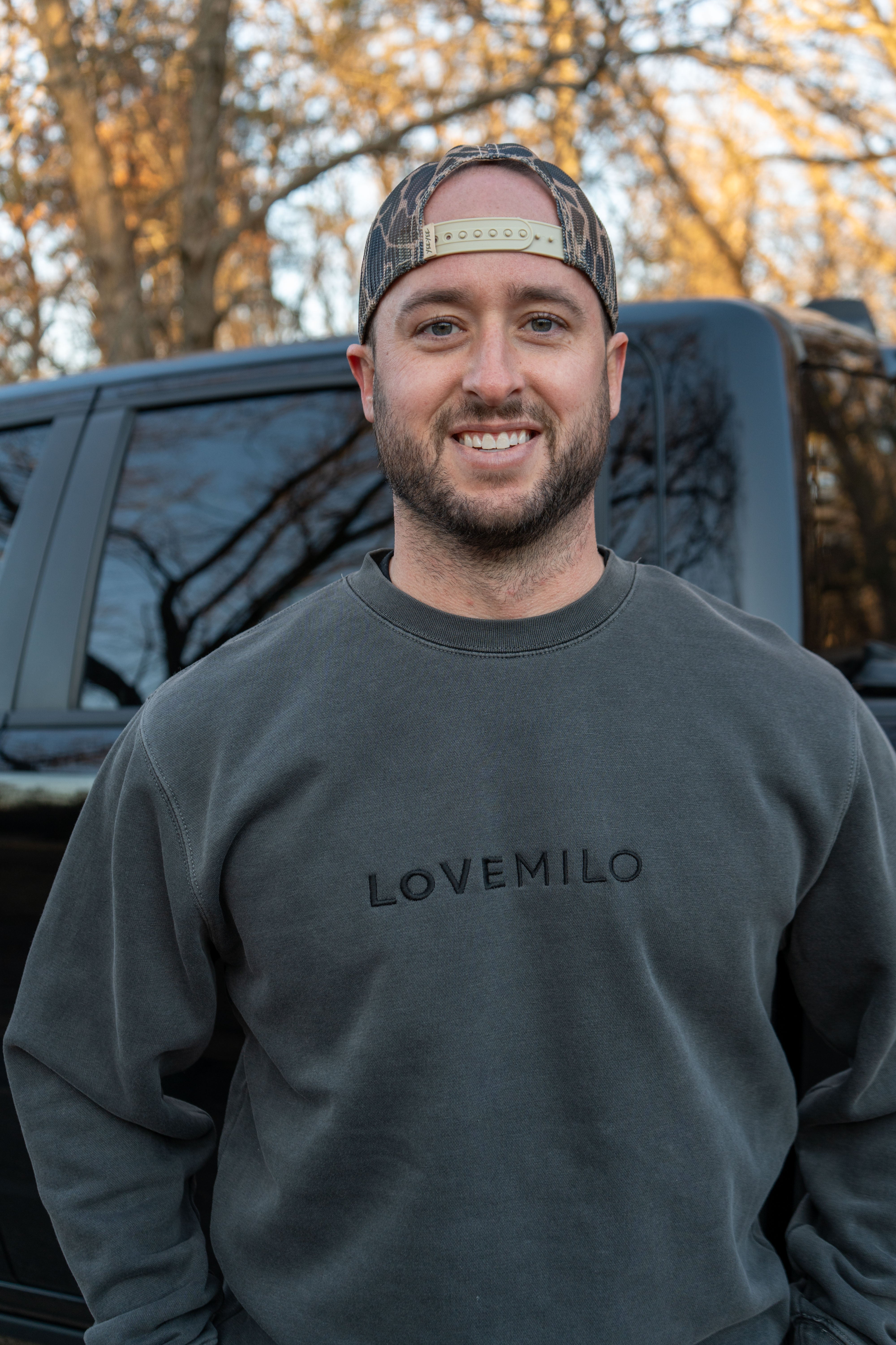 Crewneck - Faded Black