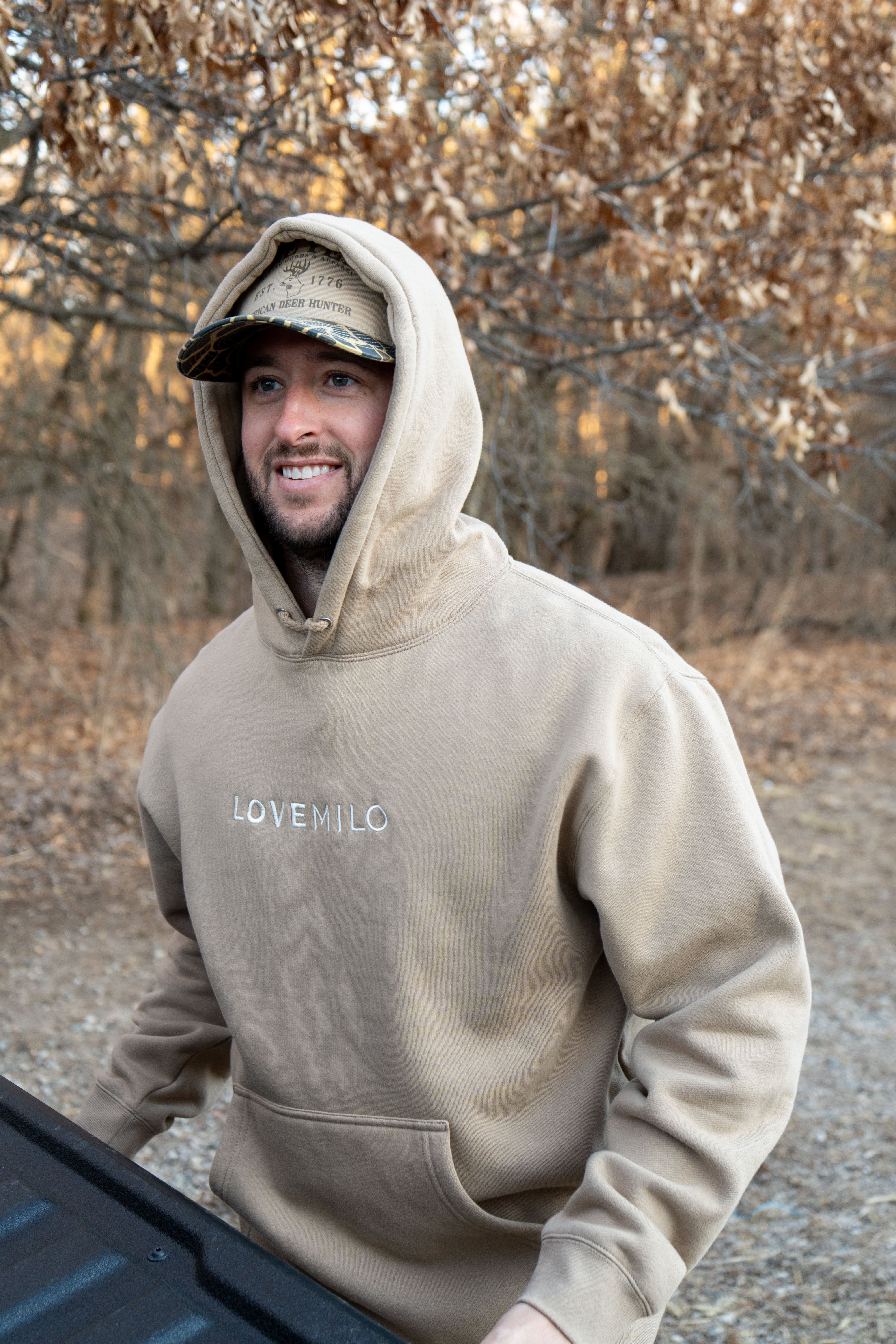 Hoodie - Sand
